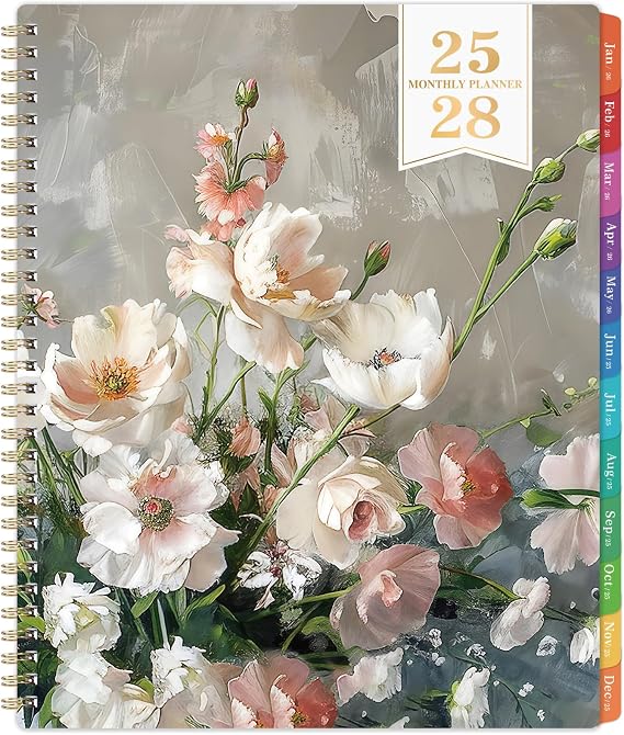 2025-2028 Monthly Planner - 3 Year Monthly Planner from July 2025 to June 2028, Calendar Planner with Colorful Tabs, Inner Pocket, 8.5'' x 11''