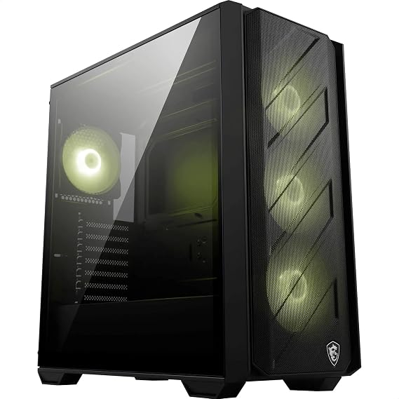 MSI MAG FORGE 330R AIRFLOW TEMPERLİ CAM 4x120MM ARGB FAN ATX GAMİNG BİLGİSAYAR KASASI