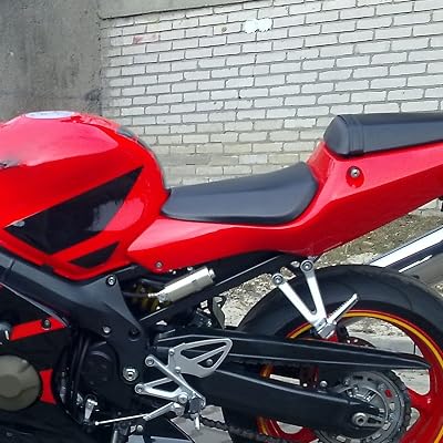 Seat Cushion SLMOTO Front Rider Driver Seat Fit For Honda CBR600F4i 2001-2003 Black