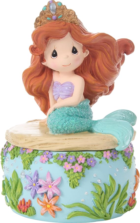 Precious Moments Disney Ariel Trinket Box