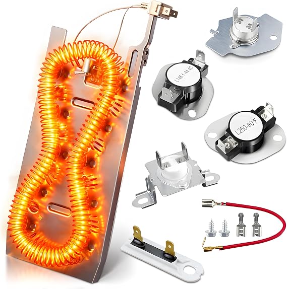 AZ4U Dryer Heating Element For WP3387747 3387747 WP3387749 3387749