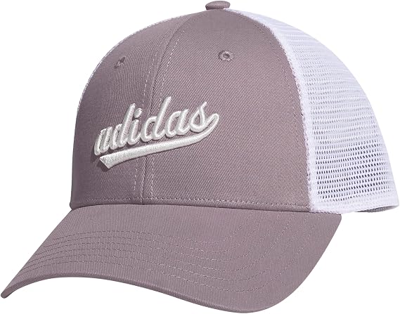 adidas Women's Mesh Back Snapback Cap Adjustable Fit Trucker Hat
