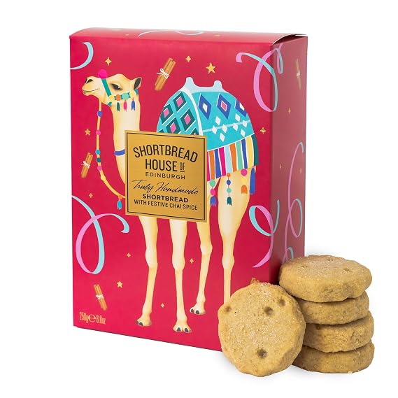 Shortbread House of Edinburgh Chai Spice Shortbread 8.8oz (Pack of 1)