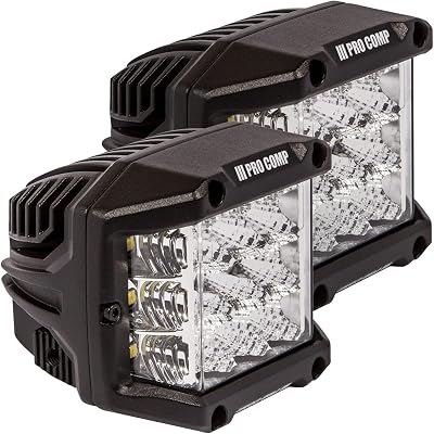 Pro Comp Suspension 76411P Wide Angle Cube LED Light