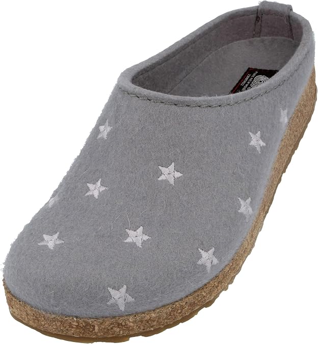 HAFLINGER Stelline Felt Clog Wool Slipper