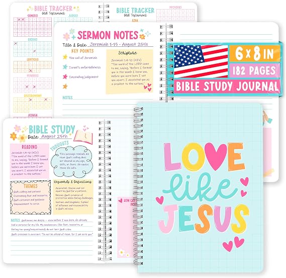 Guided Bible Study Journal for Women - Bible Journal for Women