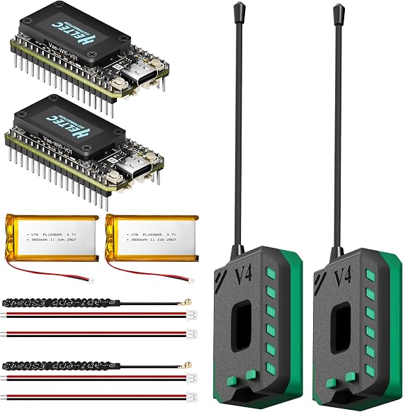 Heltec V4 ESP32 LoRa Dev Board 2 Pack Meshtastic Kit