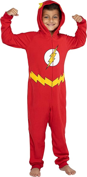 DC Comics Justice League Superhero Matching Family Pajamas Union Suit For Men, Women, Girls, Boys, And Pets