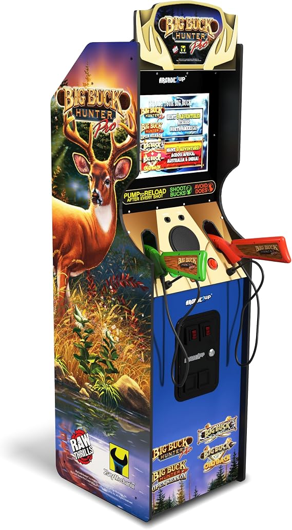 Arcade1up Big Buck Hunter Pro Deluxe Arcade Machine