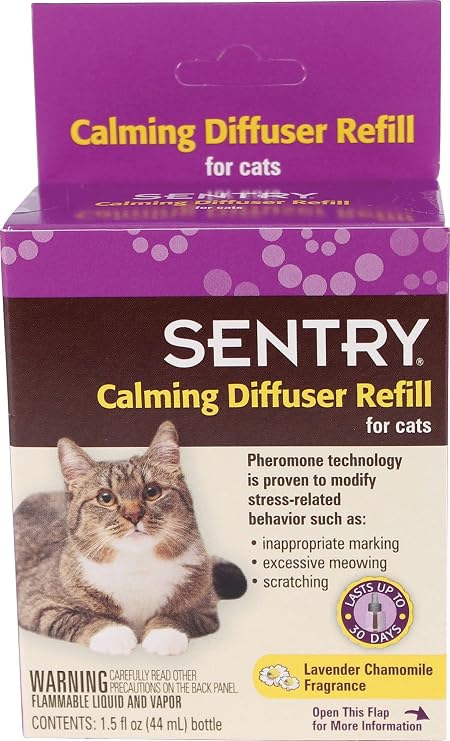 Sentry 484245 Sentry Calming Diffuser for Refill for Cats, 1.5-Ounce