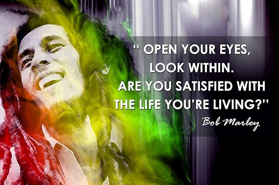 Bob Marley Quote Posters For Classroom Black History Month Poster Decorations School Classrooms Wall Art Decor Teaching Supplies Inspirational Motivational Teacher Educational Learning Mindsets P032