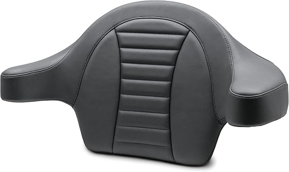 Mustang Motorcycle Seats 79014 Super Touring Deluxe Extended Arm Wrap-Around Backrest for Harley-Davidson Electra Glide Standard, Road Glide, Road King & Street Glide 2014-'21, Deluxe, Black