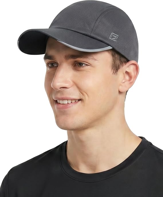 GADIEMKENSD Mens Running Hat Performance Mesh Cap, Excellent Breathable