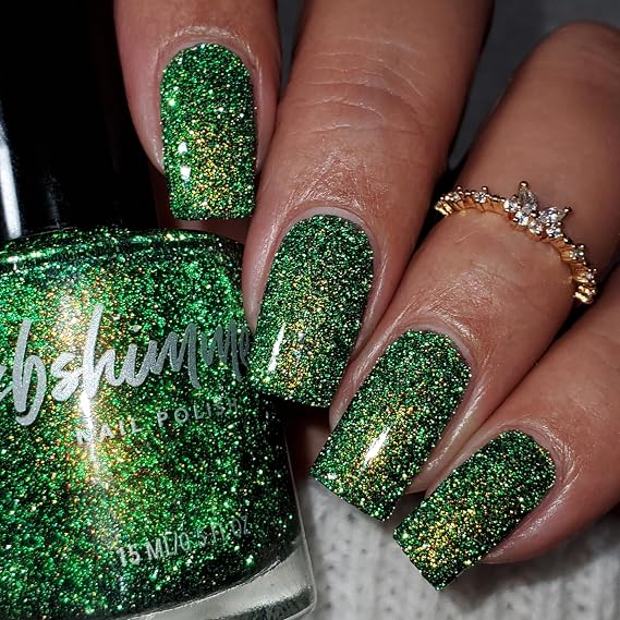KBShimmer Wreathin' Havoc Reflective Nail Polish 0.5 oz Full Sized Bottle