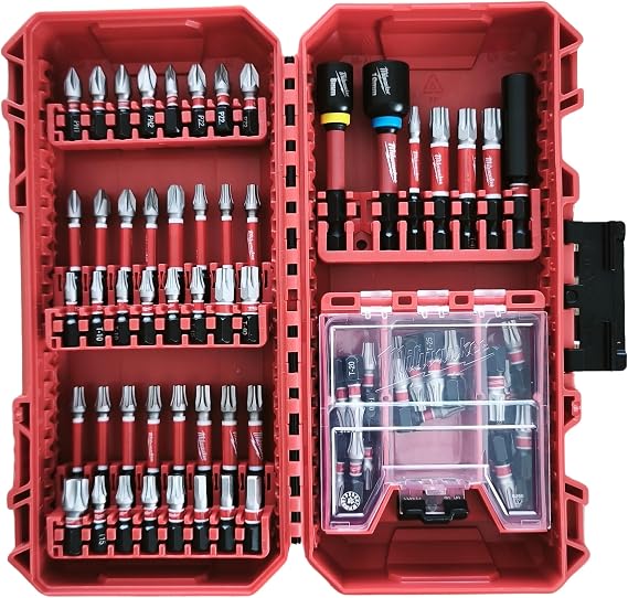 Milwaukee Shockwave - 75-piece - shockproof tip set Impact Duty 4932492008 tip set (TX, PZ-, PH-, HEX-, TXBO-, hammer drill and screwdriver accessory)