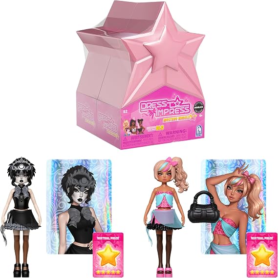 Dress to Impress - Mystery Model Minifigure 2-Pack (4" Tall, Series 2) [Includes DLC] on Roblox