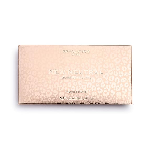 Revolution Pro, New Neutrals Blushed Eyeshadow Palette, 18 Shades, 18x1g
