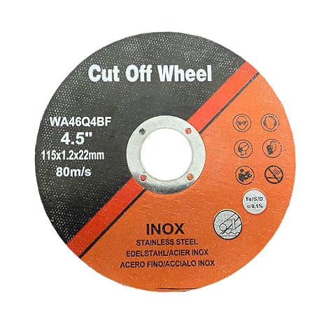 8 PCS Cut Off Wheels 4-1/2 Metal&Stainless Steel Cutting Wheel Fits Angle Grinder Saw Grinder Metal Cut Tools,4.5 inch Cutting Wheel,4-1/2x7/8-inch