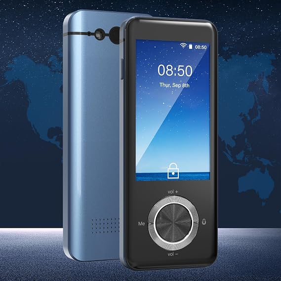 Language Translator Device, Real Time Translation Device with 137 Languages, 3" HD Screen Real Time Translator Device, Support Taking Pictures, Recording, Online, Offline, Suitable for Travel,Business