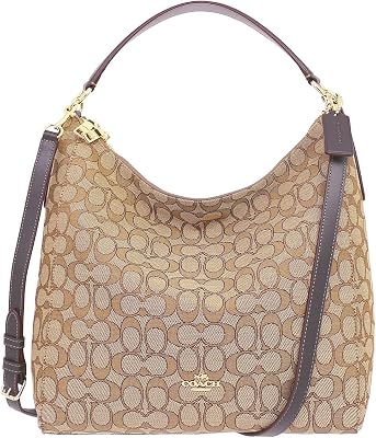 Coach Womens Signature Celeste East West Hobo Bag