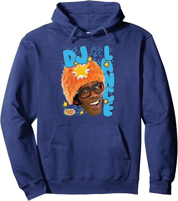 Yo Gabba Gabba! DJ Lance Photo Bubble Letters TV Show Pullover Hoodie