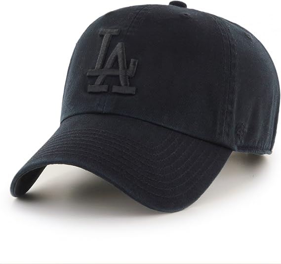 47 Baseball Cap, All Black, One Size
