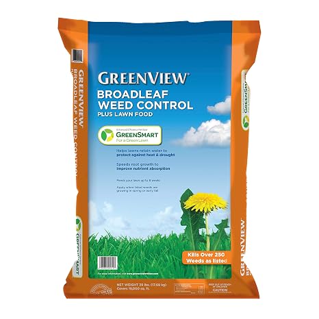 GreenView Weed and Feed 39 lb. Bag, Covers 15,000 sq. ft.