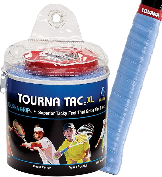 Tourna Tac 30 Pack Travel Pouch Tacky Feel Tennis Grip
