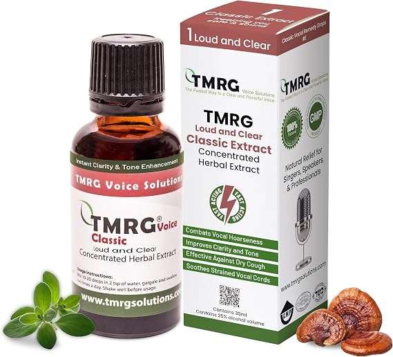 Classic Vocal Remedy Spray - Natural Fast Acting Relief for Singers, Speakers, and Professionals | Instant Clarity & Tone Enhancement - Quick Fix