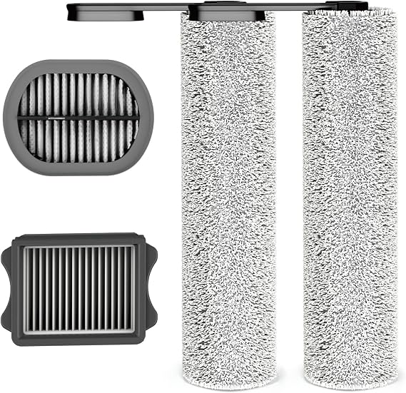 Tineco Replacement HEPA Assembly and Brush Roller Set for Floor ONE S5 Combo Cordless Wet Dry Vacuum Cleaner (S5 Combo only, not Compatible with Any Other Model)