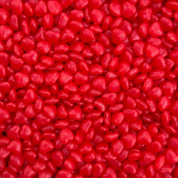 Cinnamon Hearts, Hot Cinnamon Candy Bulk, 3 Lb Bag | Heart Shaped Candy Bits, Spicy Candy