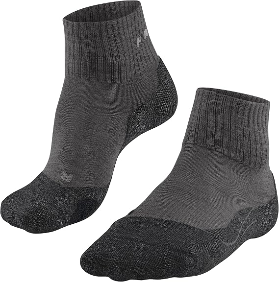 FALKE Women's TK2 Explore Crest Hiking Socks, Quick Dry Merino Wool, 1 Pair
