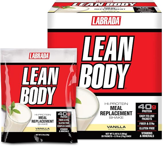 Lean Body Shake Vanilla Ice Cream Pack of 20