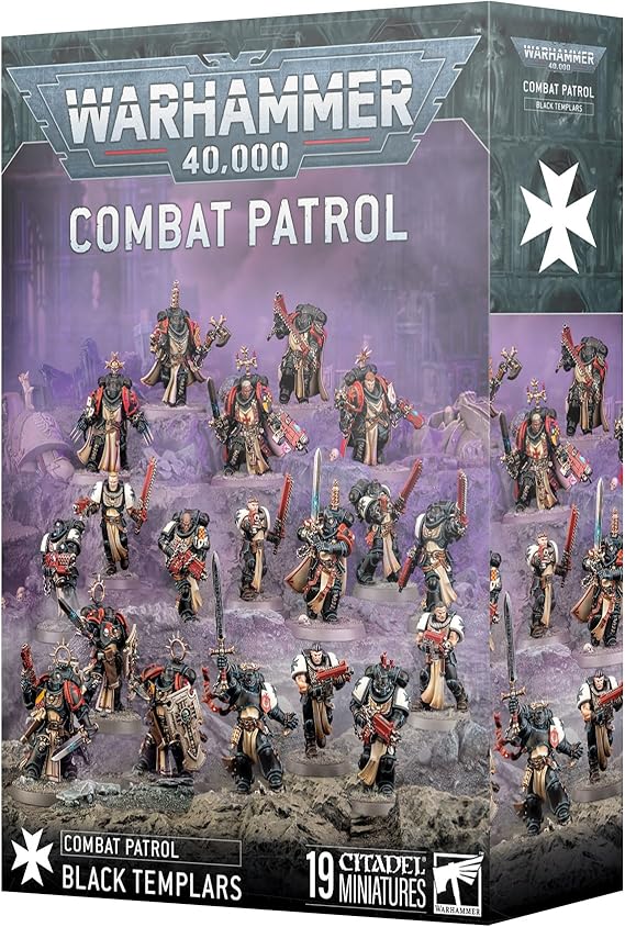 Warhammer 40K Combat Patrol Black Templars - (2025 Edition)