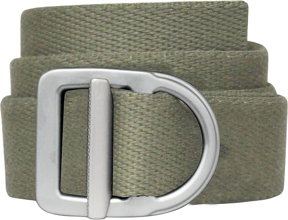 Bison Designs Delta Belt - by - Light Duty 38mm - USA Made - XL, Aloe, up to 46"