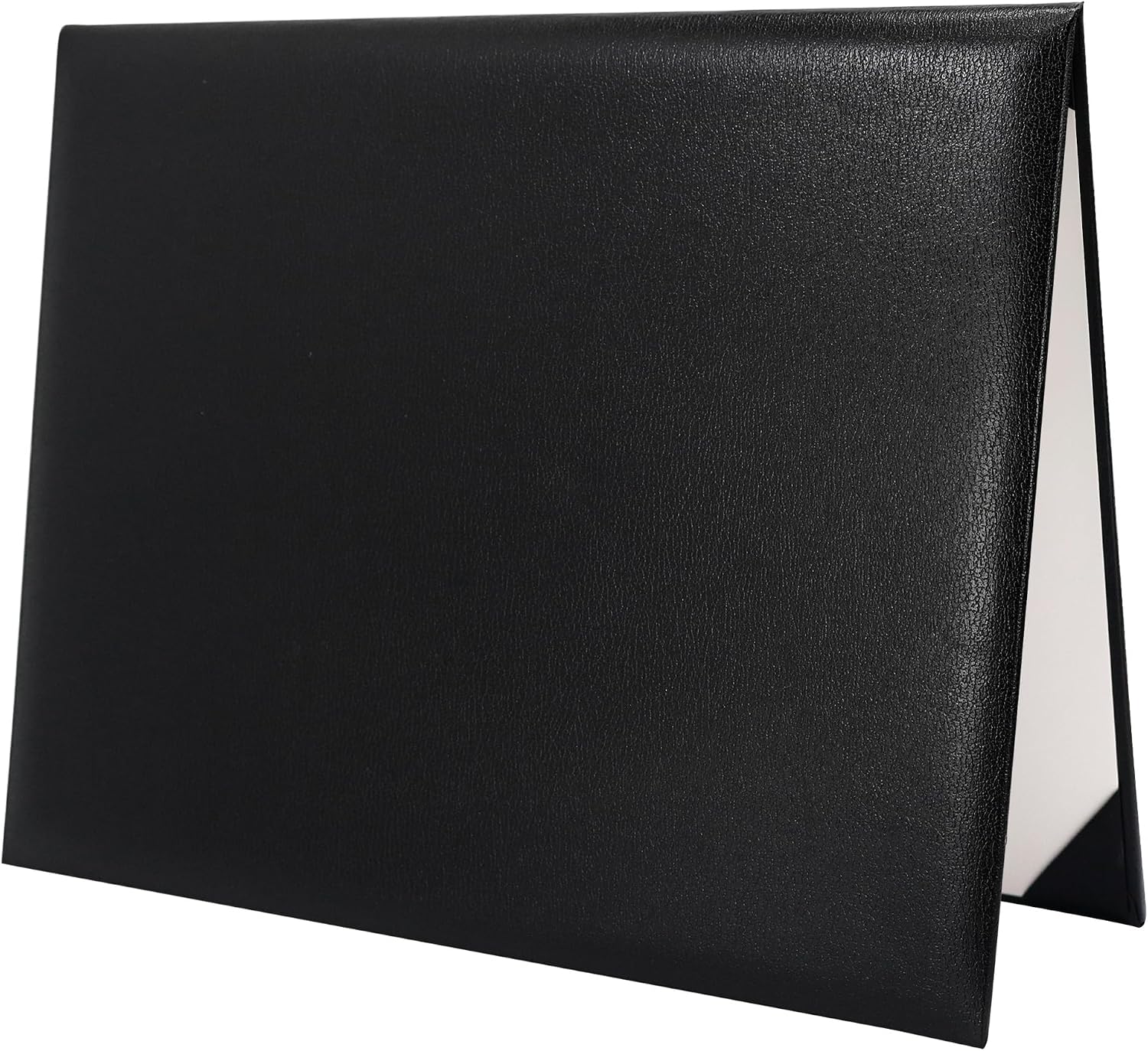 GraduatePro 11x14 Black Diploma Cover for Graduation Certificate Holder with Black Satin Corner