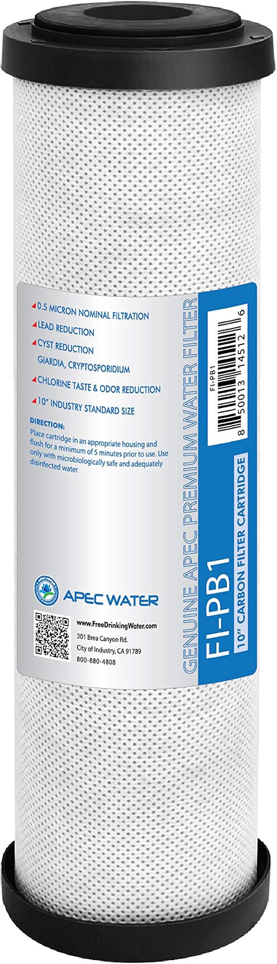 APEC Water Systems CT-1000 Countertop Drinking Water Filter System Replacement Filter (FI-PB1)