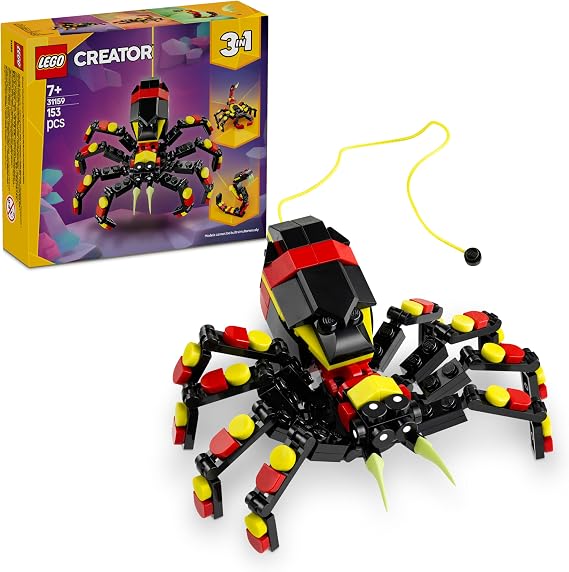 LEGO Creator 3’ü 1 Arada Vahşi Hayvanlar: Şaşırtıcı Örümcek 31159