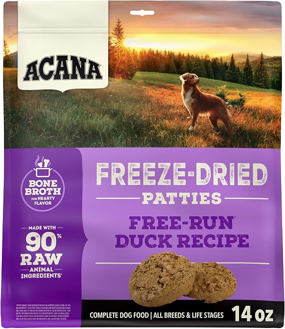 ACANA Grain-Free High Protein Dog Food & Topper Ranch-Raised 14oz Bag
