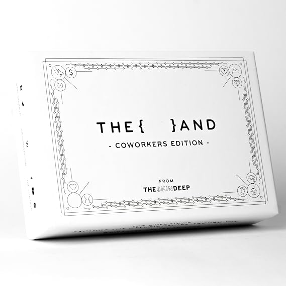 {THE AND} Coworkers Edition - 199 Icebreaker Conversation Cards for Workplace - Team Building Game for Work - Fun Office Activity to Break The Ice and Get to Know Your Teammates by The Skin Deep
