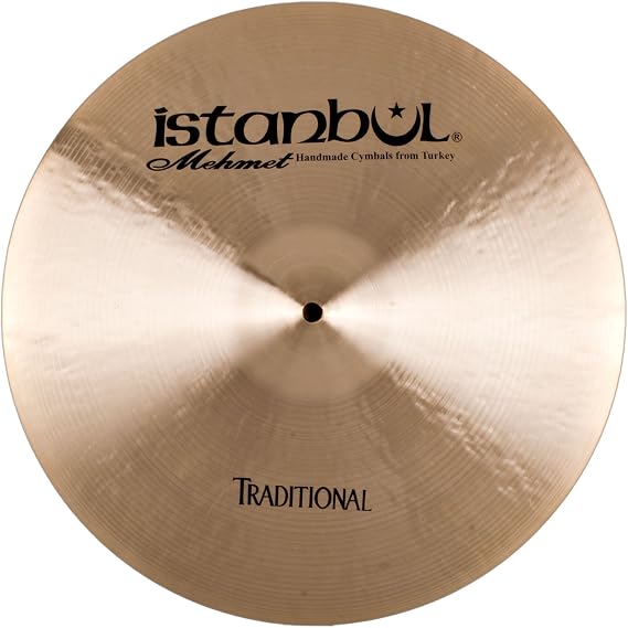 Istanbul Mehmet Istanbul Mehmet Traditional Series Medium Crash Cymbal 17 inches