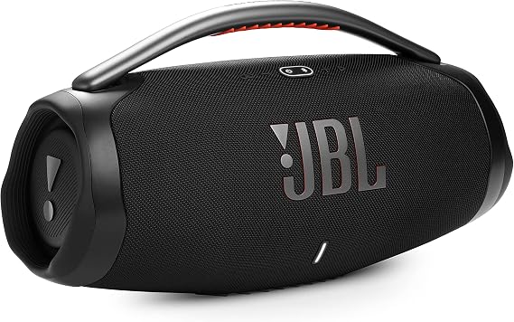 JBL BOOMBOX 3BLKJN Bluetooth Speaker, IP67 Dustproof Water / 3-Way 5 Speakers, Black