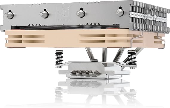 Noctua NH-L12S, Quiet High-Performance Low-Profile CPU Cooler | 70mm Height, ITX SFF Low-Noise Cooling, 4 Heatpipes, For Intel & AMD, 120mm Slim Fan, Rich Accessory Kit
