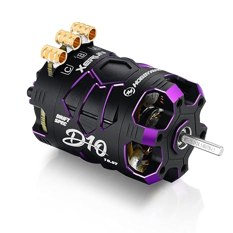 HOBBYWING Xerun D10 10.5T Motors (Xerun D10 (10.5T Purple) Motor)