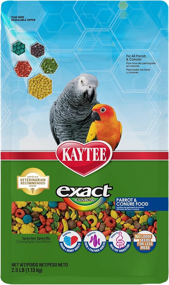 Kaytee Exact Rainbow Parrot & Conure 2.5 Pounds