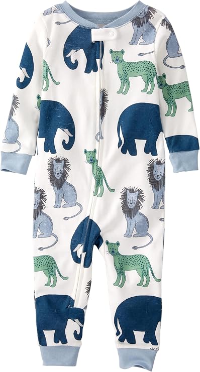 little planet by carter's Unisex Baby 1-Piece Pajama Made with Organic Cotton