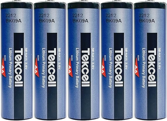5 Pack SB-AA11 3.6V AA 14500 Lithium Battery LS14500 ER14505