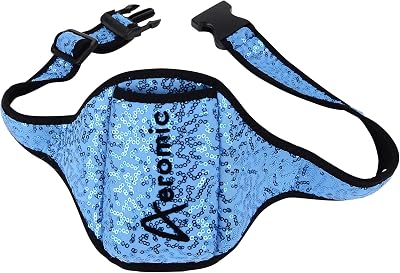 Special Edition Mic Belt - Sequin - Aqua