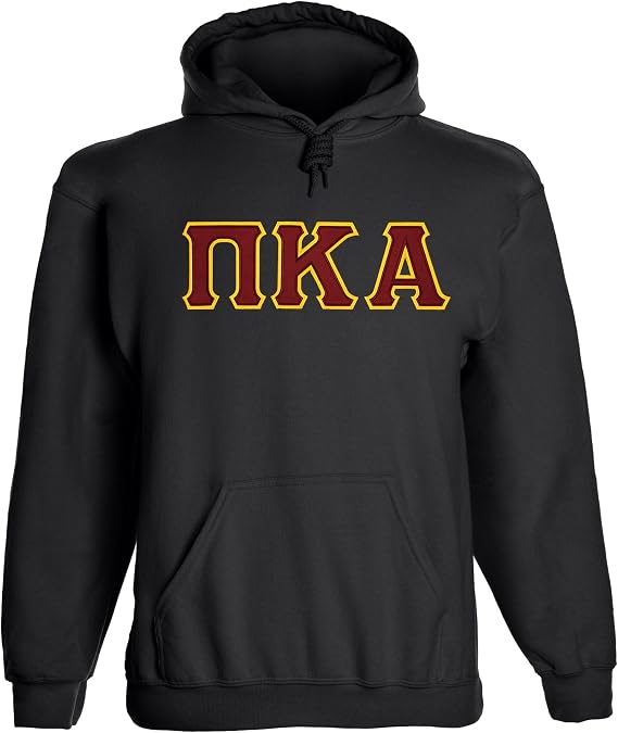 Fashion Greek Pi Kappa Alpha Twill Letter Hoody