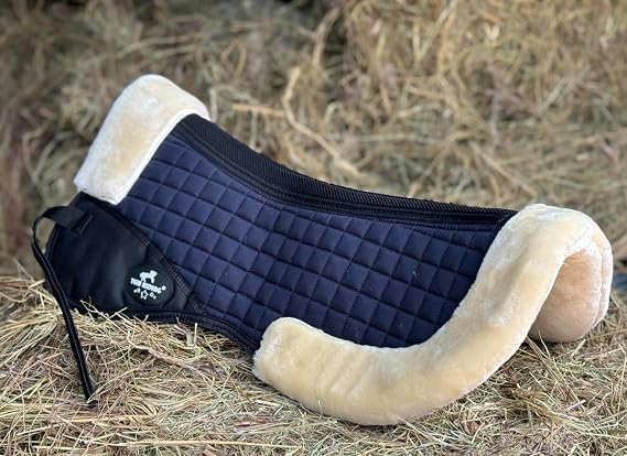 Horse Half Pad Faux Fur/Sheepskin Horse Half Pads